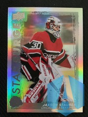 2023-24 Upper Deck Star Surge Rookie #SS-9 Jaxson Stauber Blackhawks